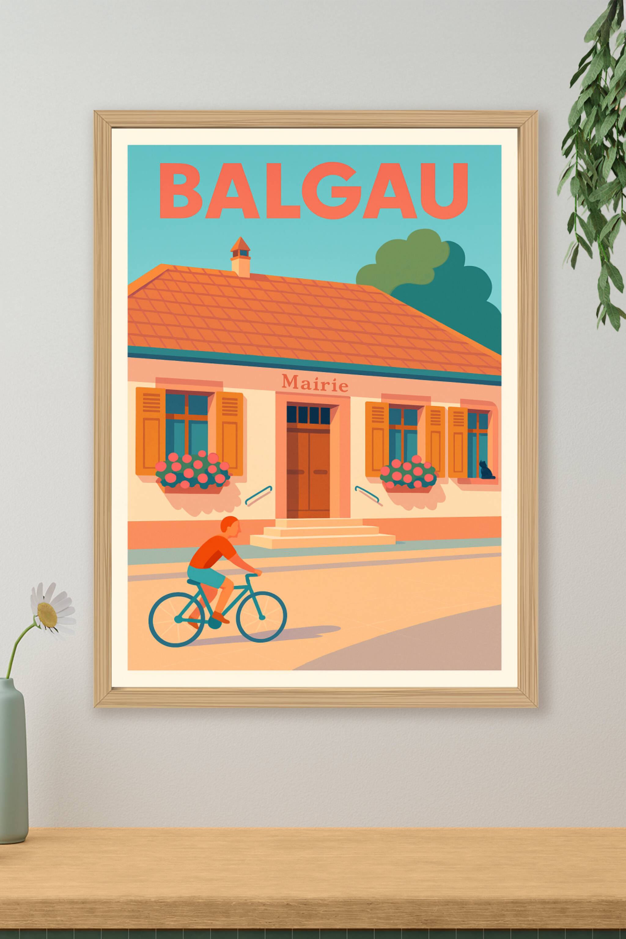 Affiche de Balgau - Charmante sérénité villageoise