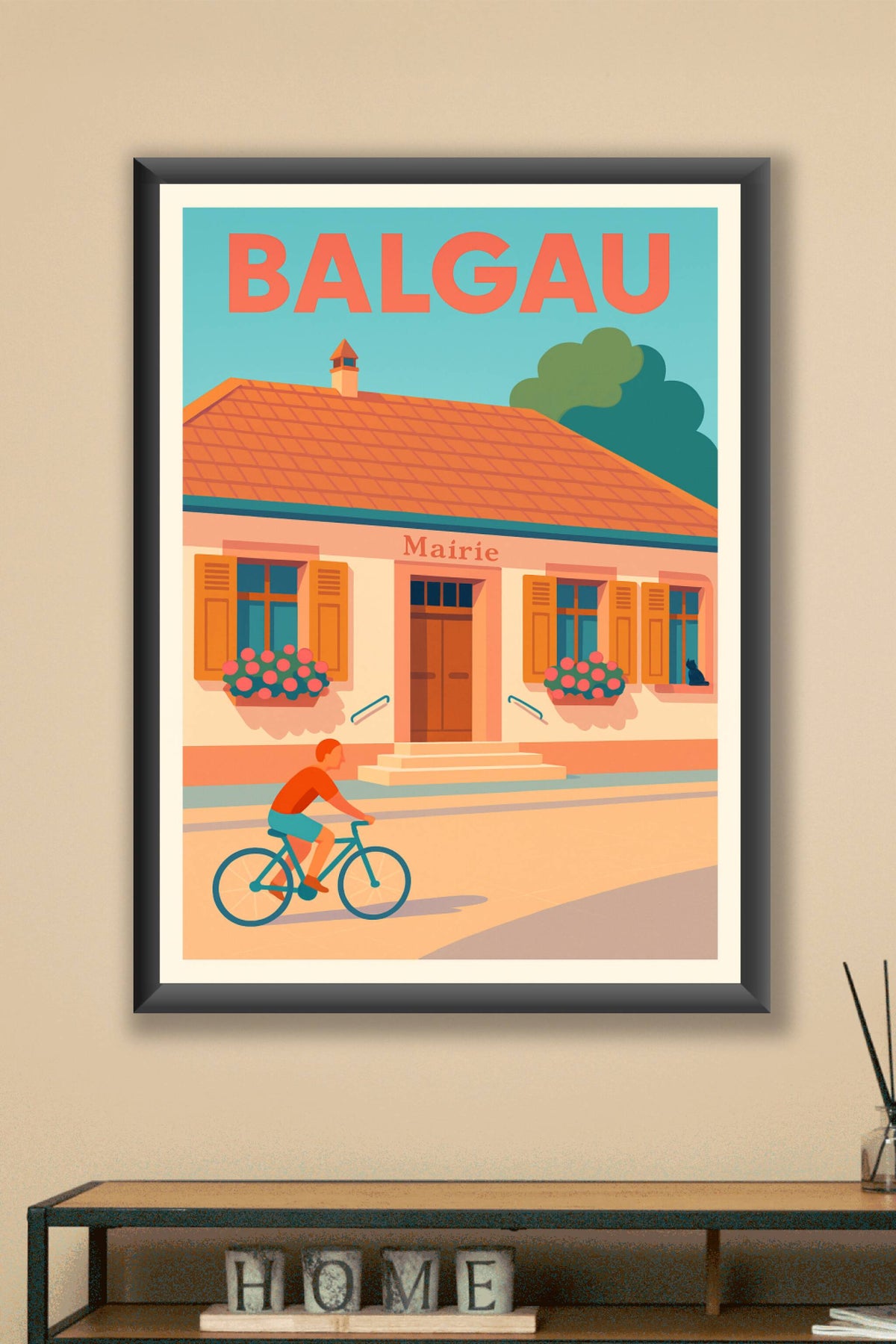 Affiche de Balgau - Charmante sérénité villageoise