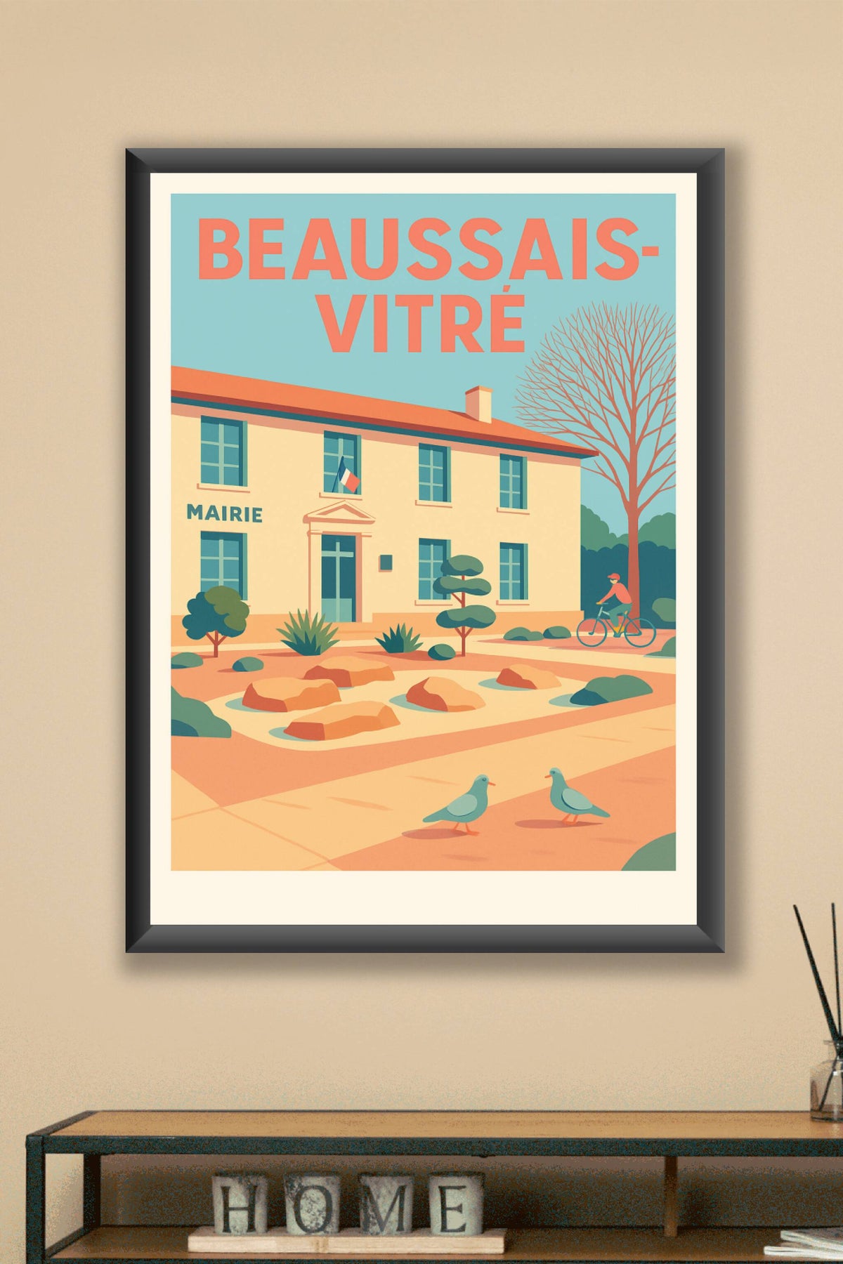 Affiche de Beaussais-Vitré - Charme et sérénité à la mairie