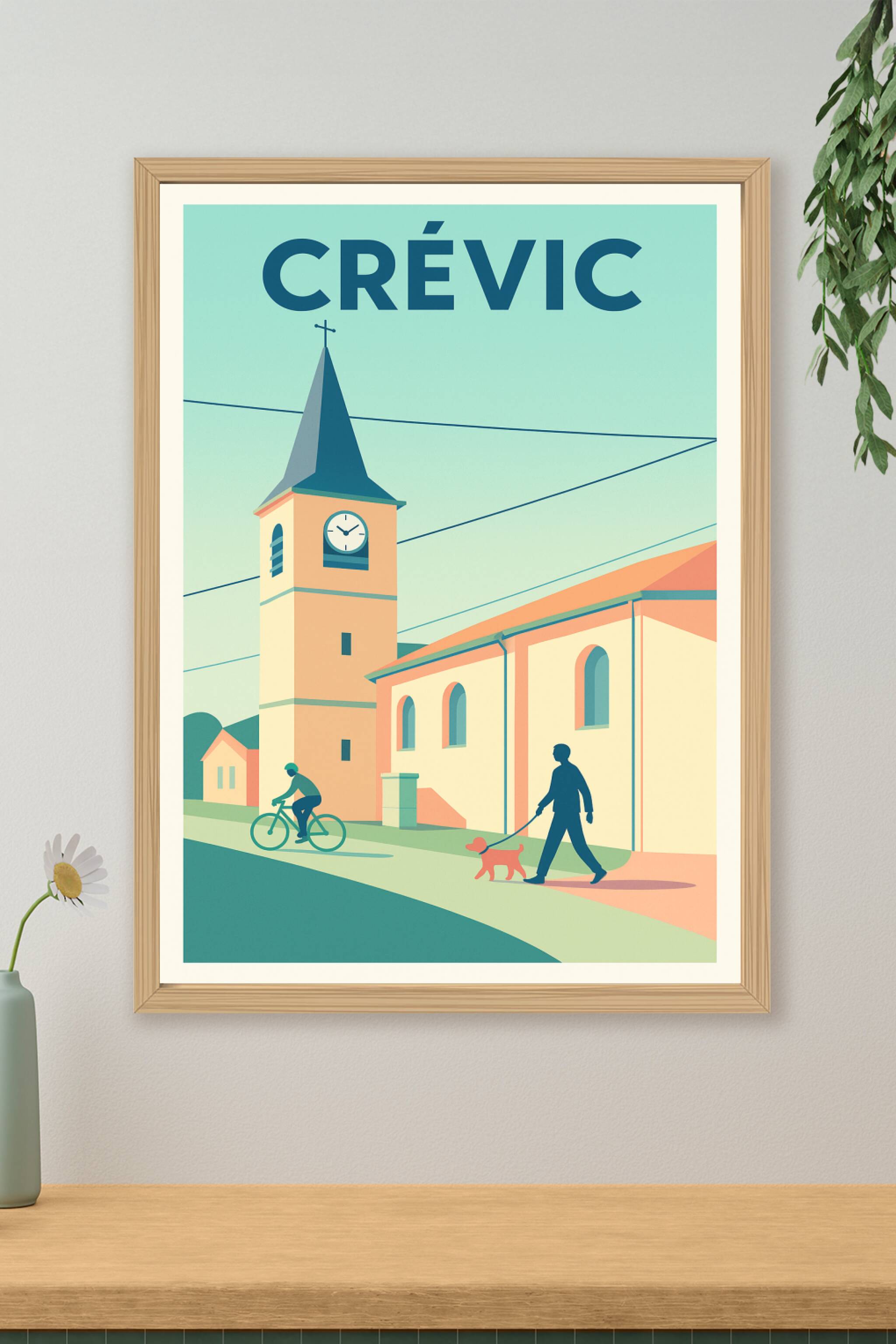 Affiche de Crévic - Charme paisible au cœur du village