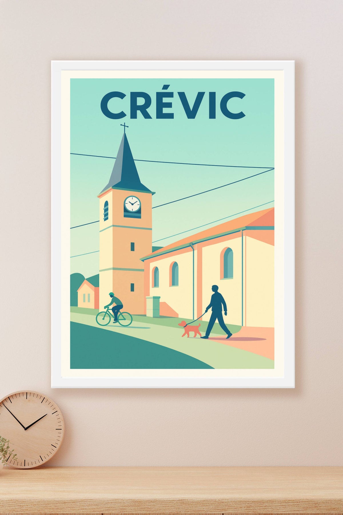 Affiche de Crévic - Charme paisible au cœur du village