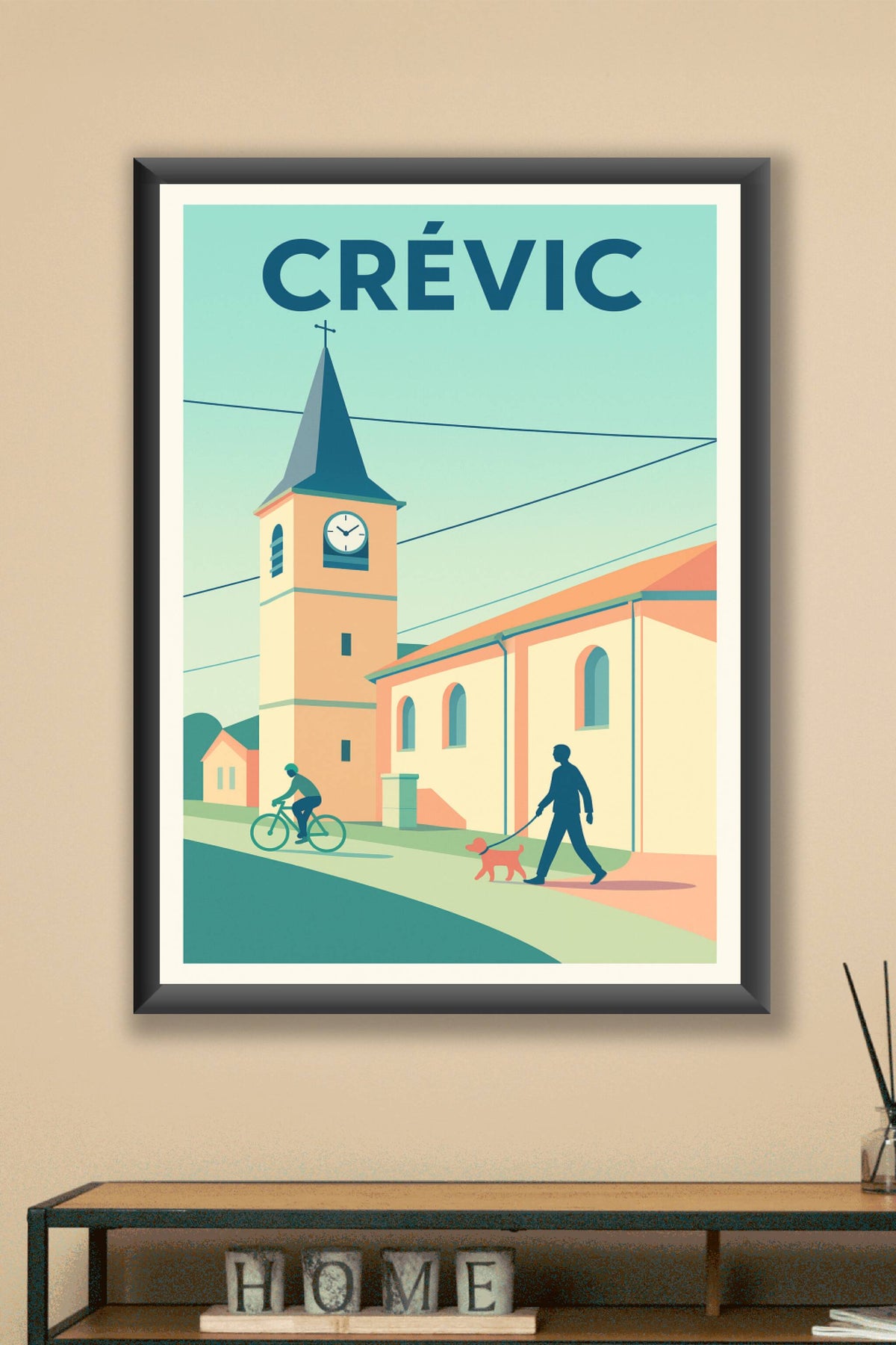 Affiche de Crévic - Charme paisible au cœur du village
