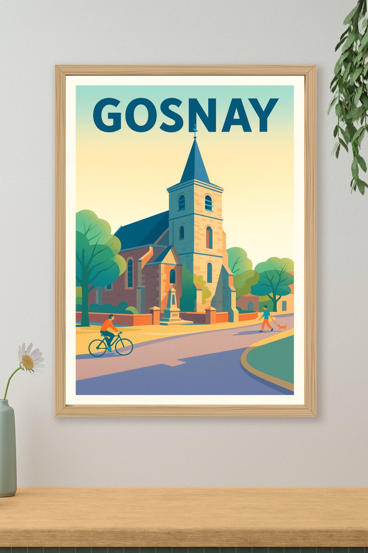 Affiche de Gosnay - Charme et sérénité au cœur de la ville