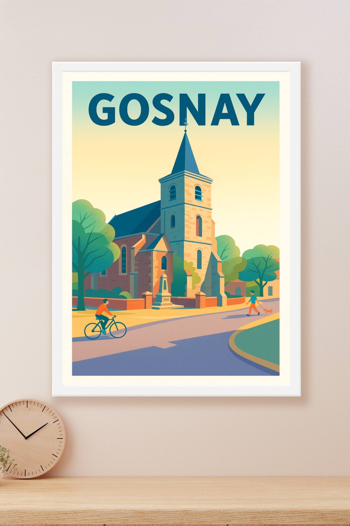 Affiche de Gosnay - Charme et sérénité au cœur de la ville