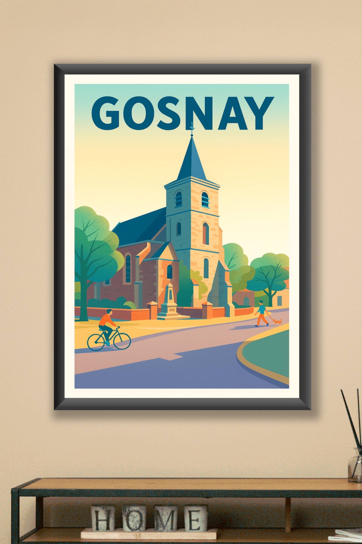 Affiche de Gosnay - Charme et sérénité au cœur de la ville