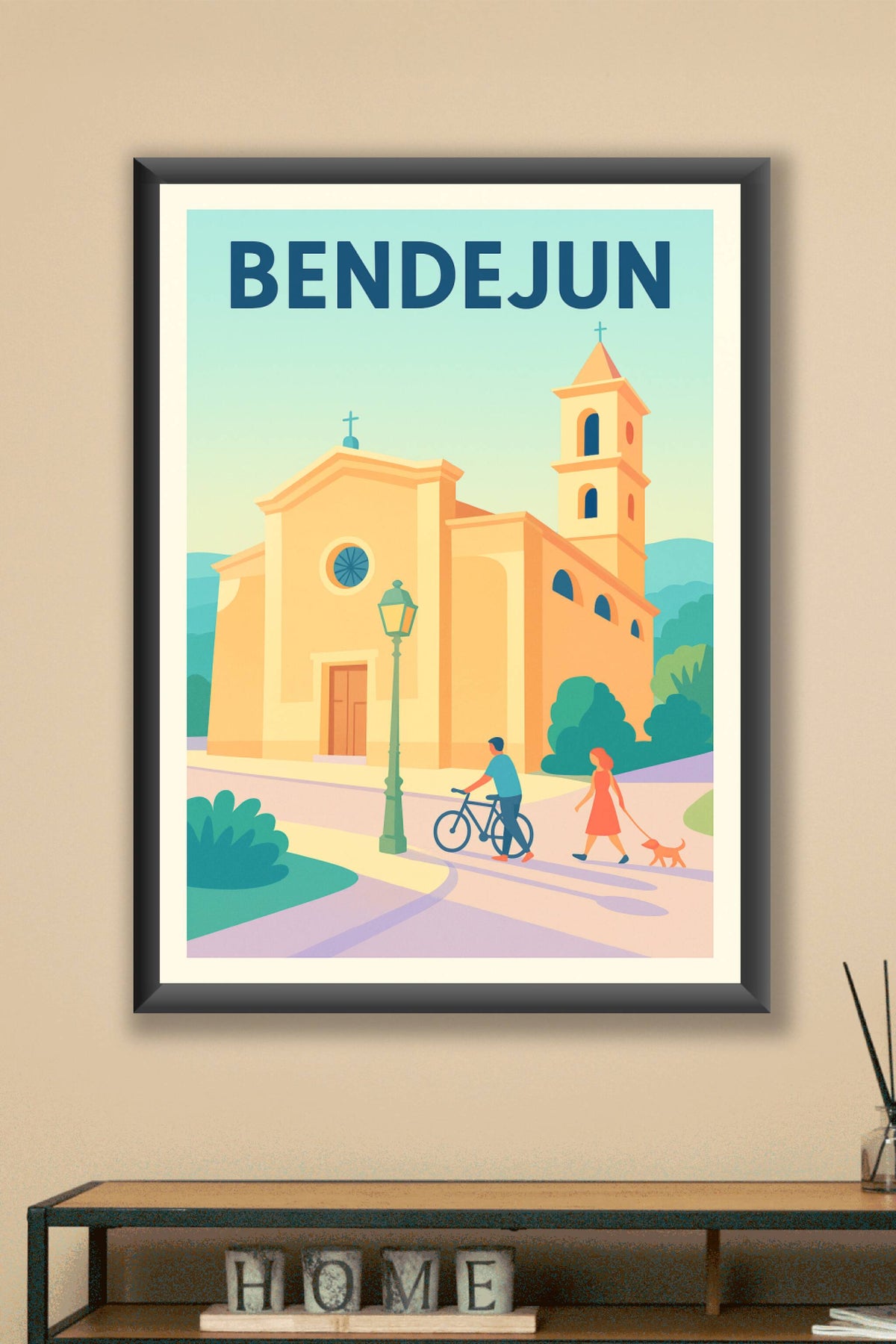 Affiche de Bendejun - Charme paisible et douceur de vivre