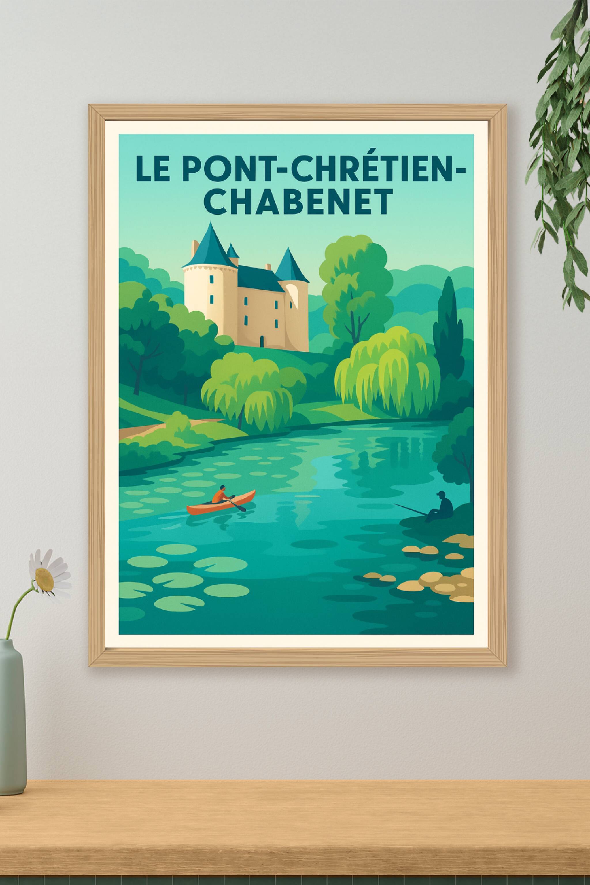Affiche de Le Pont-Chrétien-Chabenet - Un havre de paix au fil de l'eau