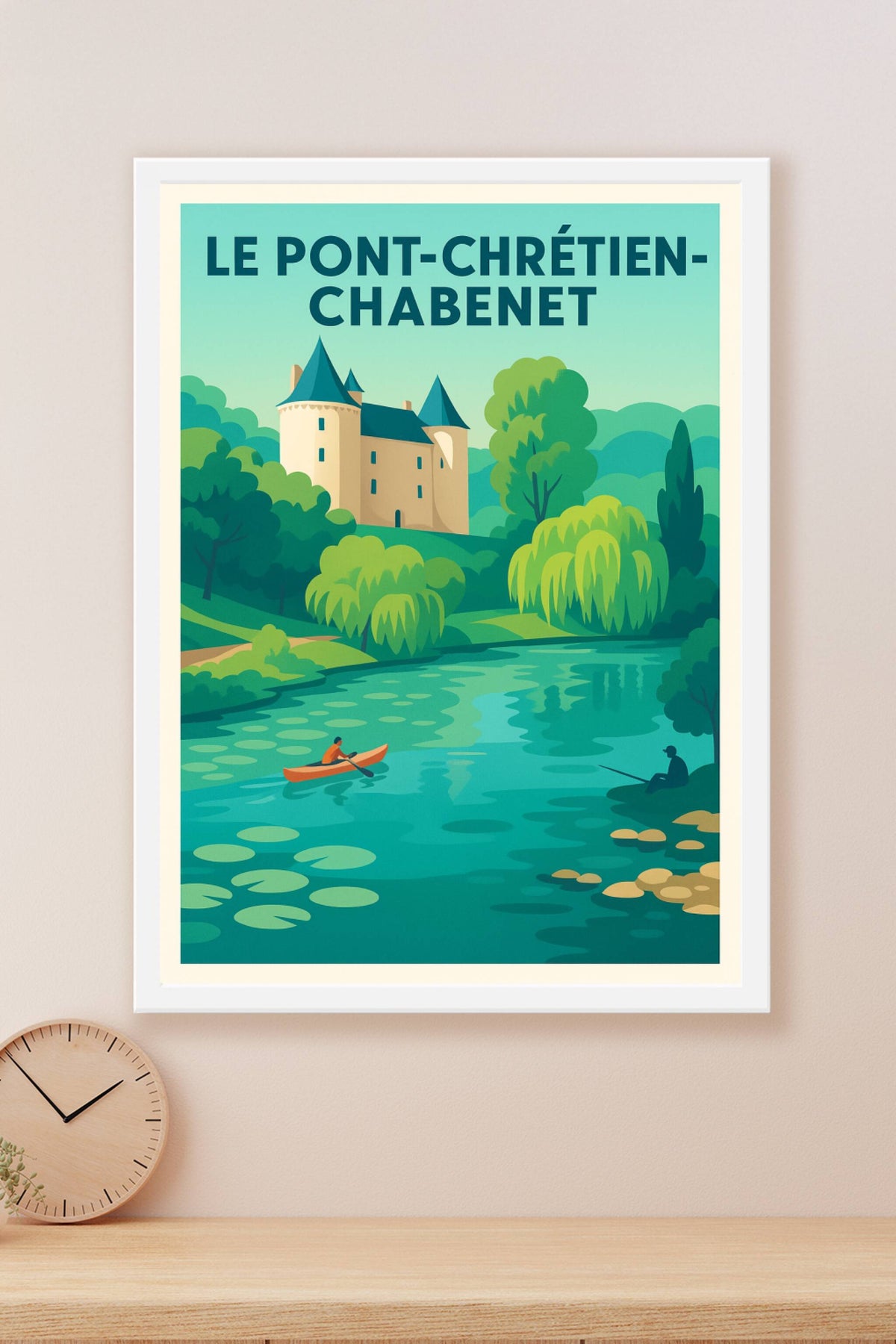 Affiche de Le Pont-Chrétien-Chabenet - Un havre de paix au fil de l'eau