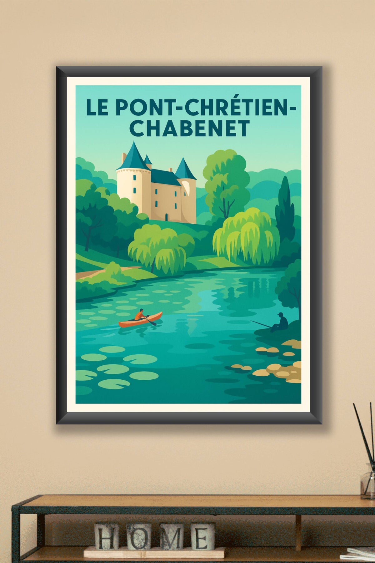 Affiche de Le Pont-Chrétien-Chabenet - Un havre de paix au fil de l'eau