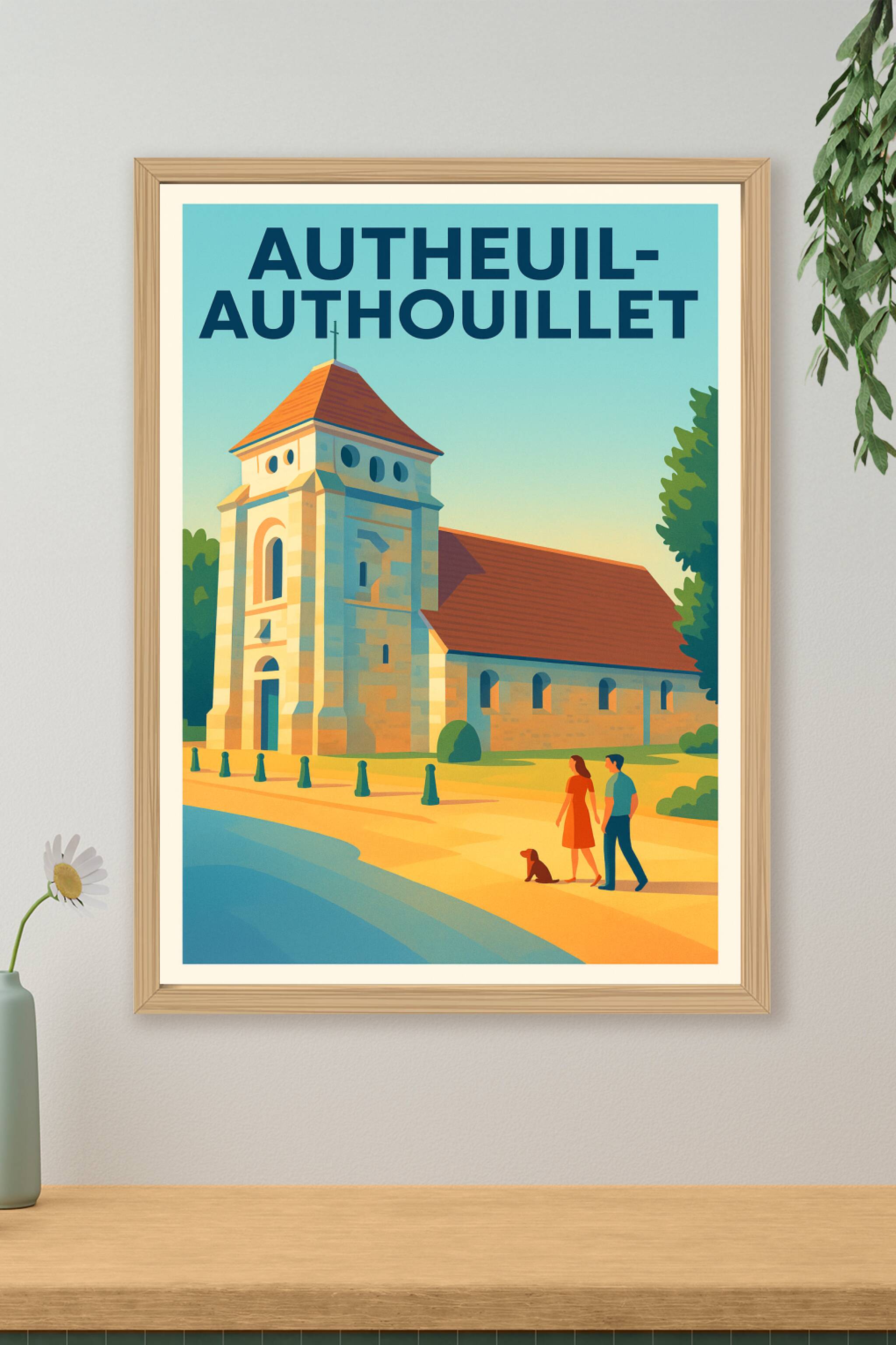 Affiche de Autheuil-Authouillet - Charme et Sérénité Normande