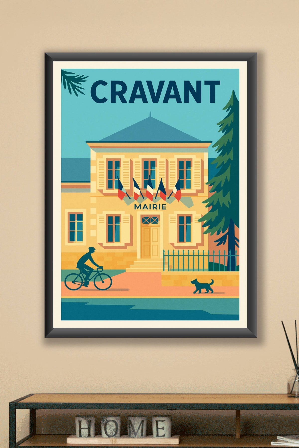 Affiche de Cravant - Charme et Sérénité au cœur du village