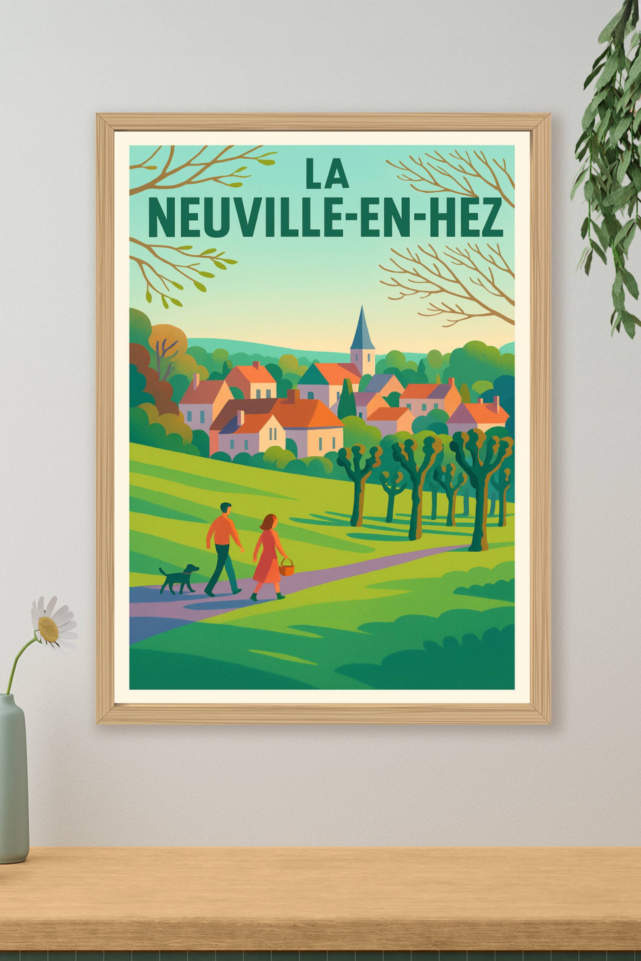 Affiche de La Neuville-en-Hez - Balade champêtre au cœur du village
