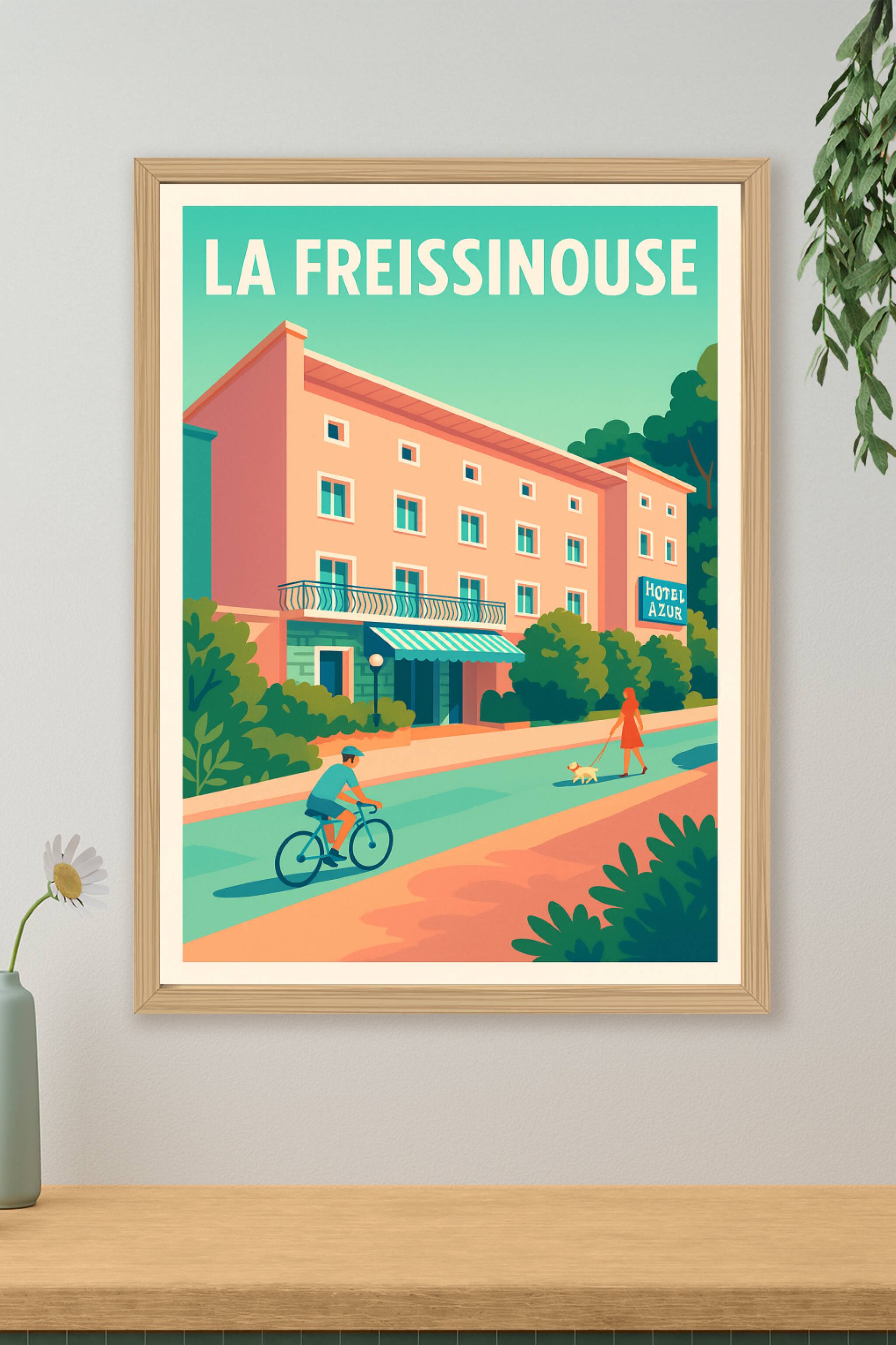 Affiche de La Freissinouse - L'élégance d'un séjour au calme