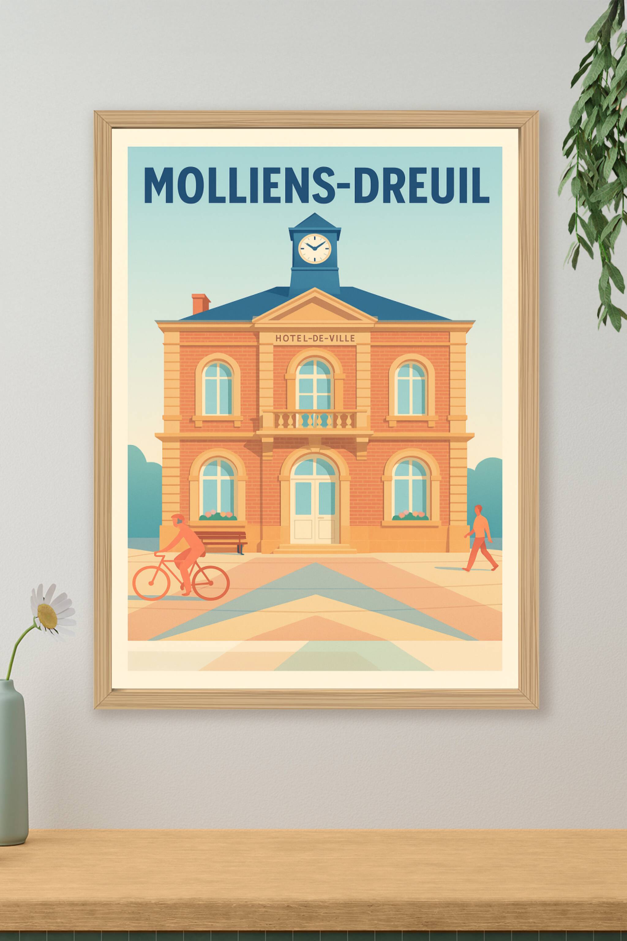Affiche de Molliens-Dreuil - Charme et authenticité au cœur de la ville