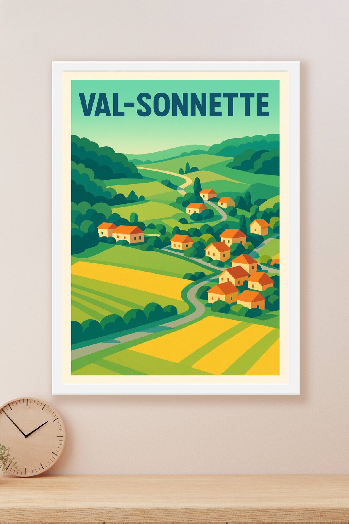 Affiche de Val-Sonnette - Évasion champêtre et sérénité