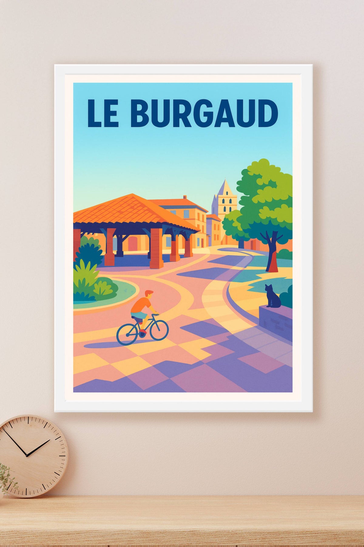 Affiche de Le Burgaud - Un havre de paix à vélo