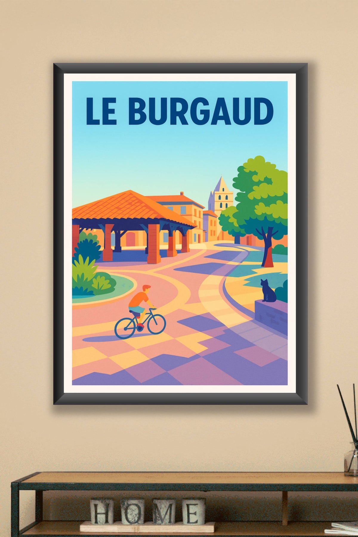 Affiche de Le Burgaud - Un havre de paix à vélo