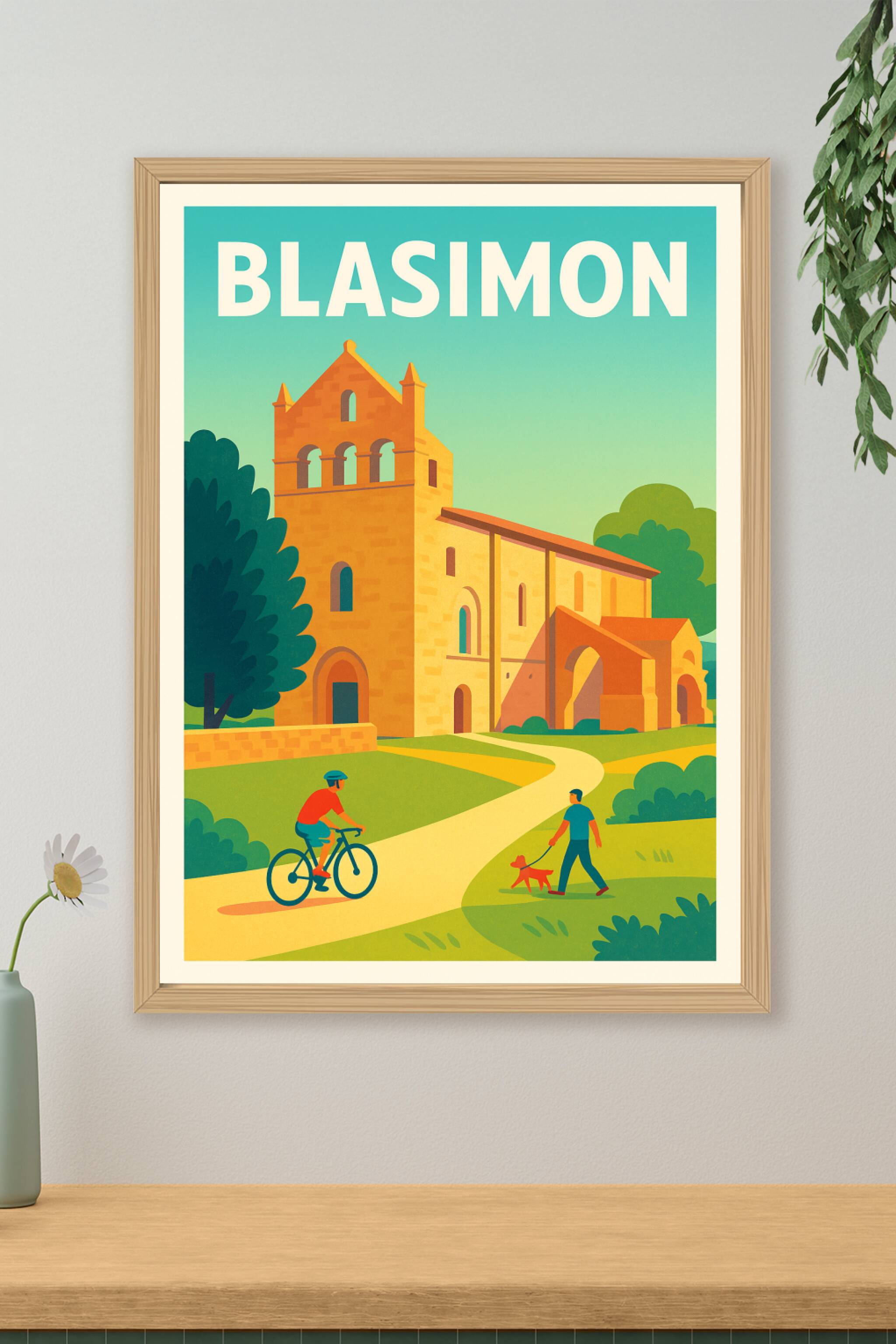 Affiche de Blasimon - Charme et sérénité en pleine nature