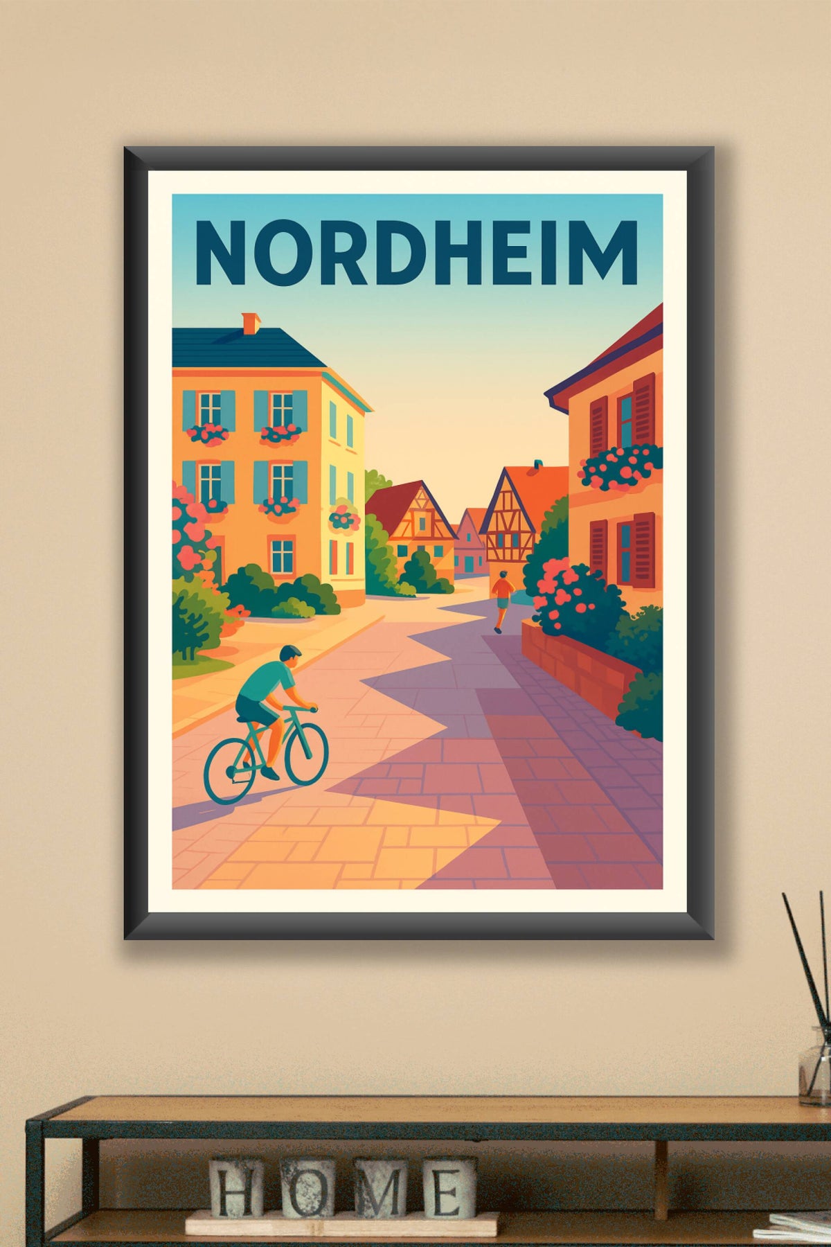 Affiche de Nordheim - Charme et sérénité au cœur de l'Alsace