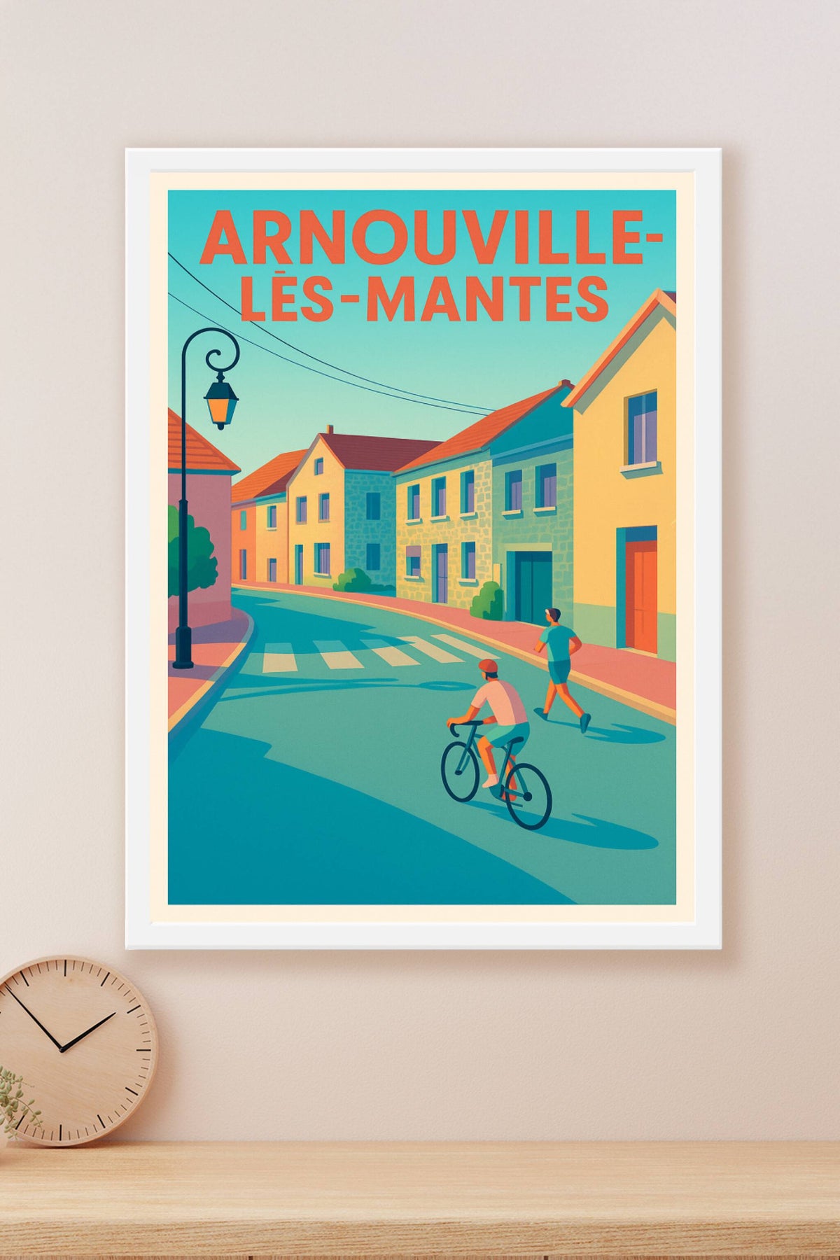 Affiche de Arnouville-lès-Mantes - Charme tranquille et dynamique
