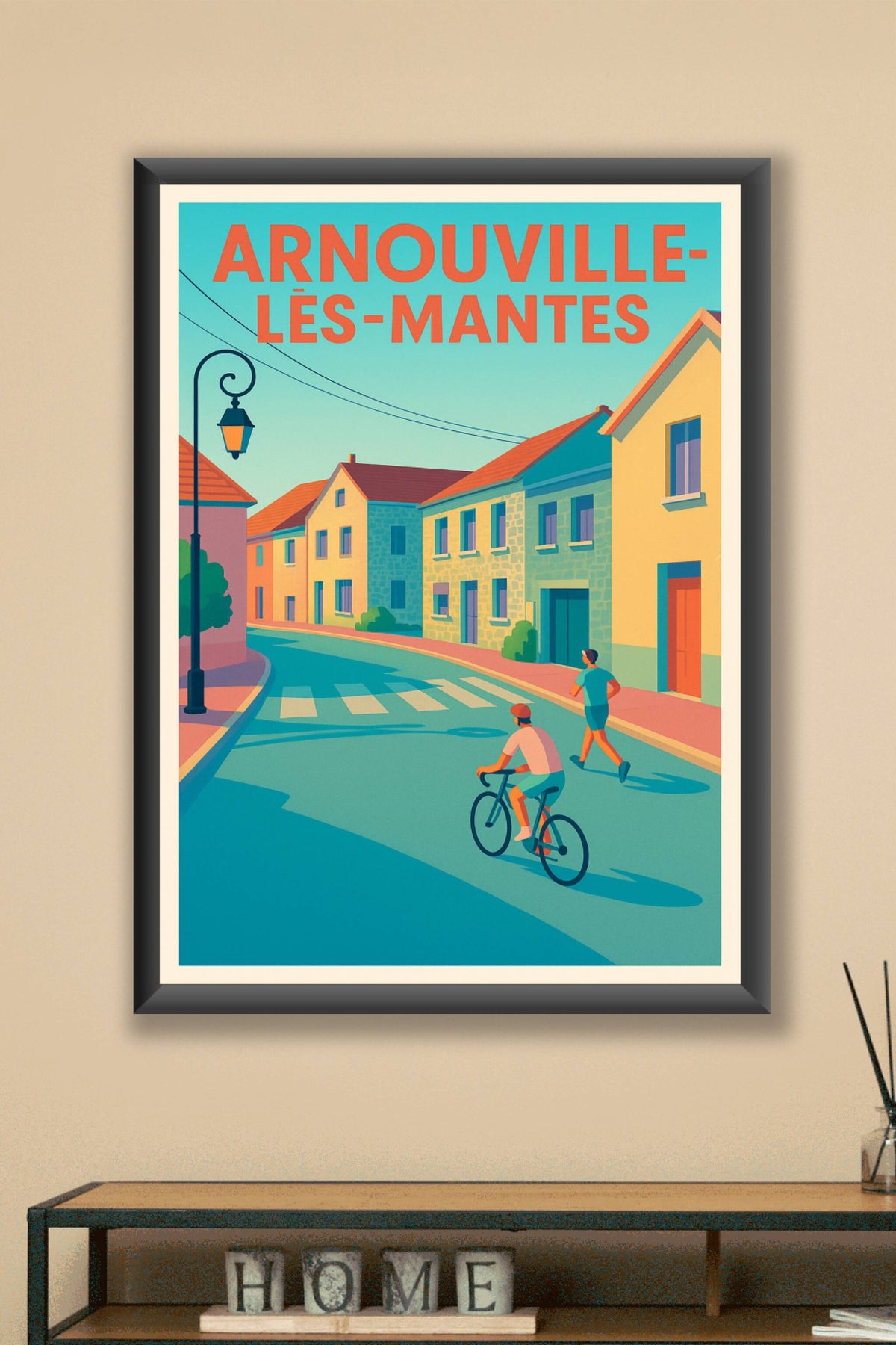 Affiche de Arnouville-lès-Mantes - Charme tranquille et dynamique