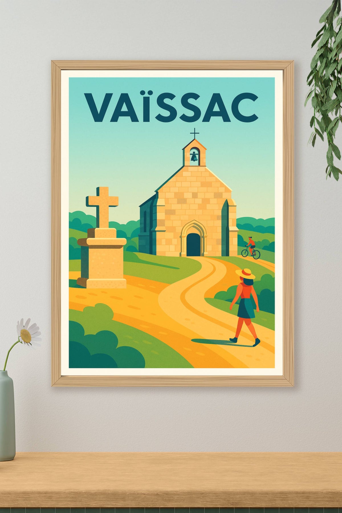 Affiche de Vaïssac - Charme et sérénité au cœur de la campagne