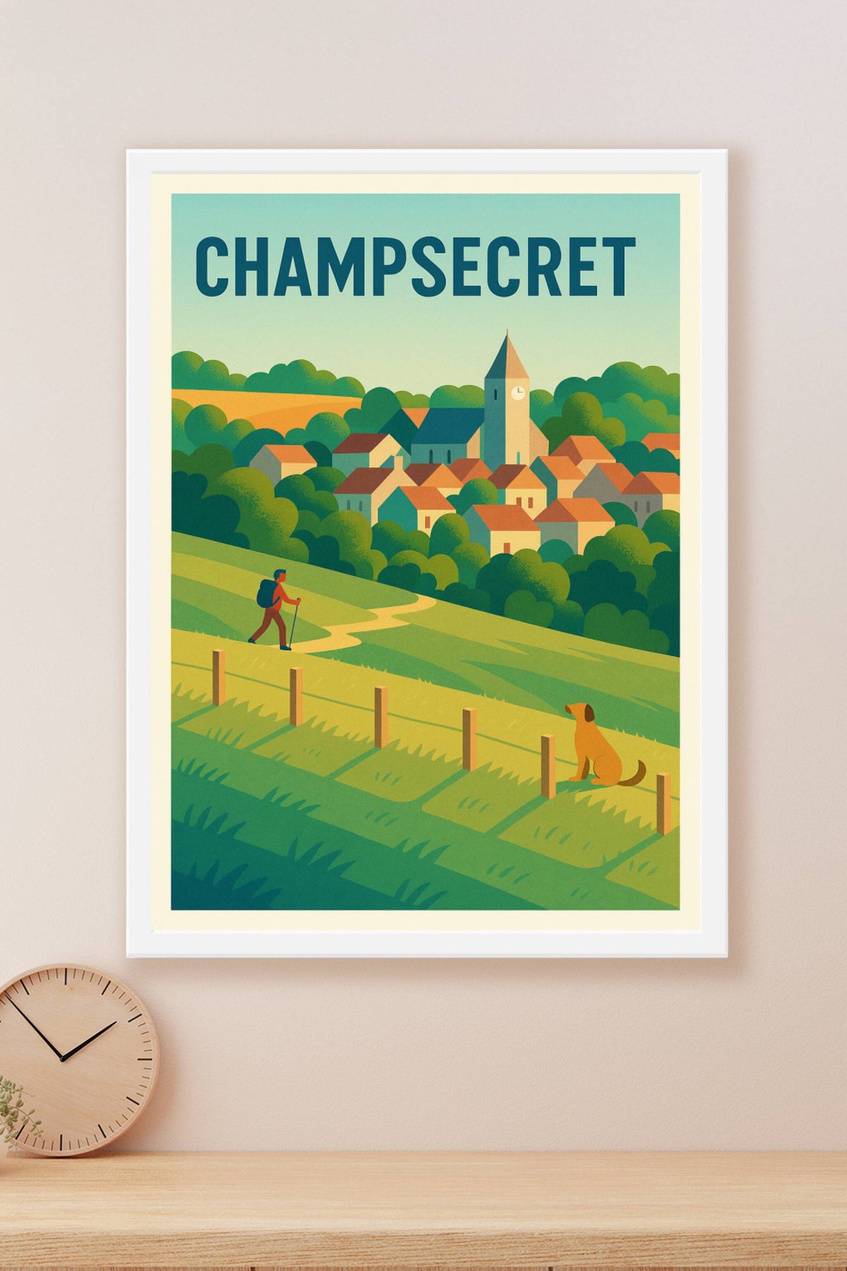 Affiche de Champsecret - Charme et Sérénité en Nature