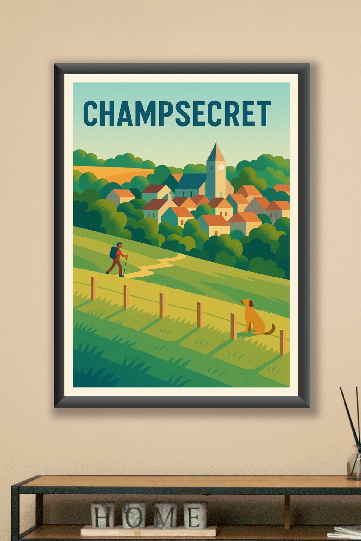 Affiche de Champsecret - Charme et Sérénité en Nature