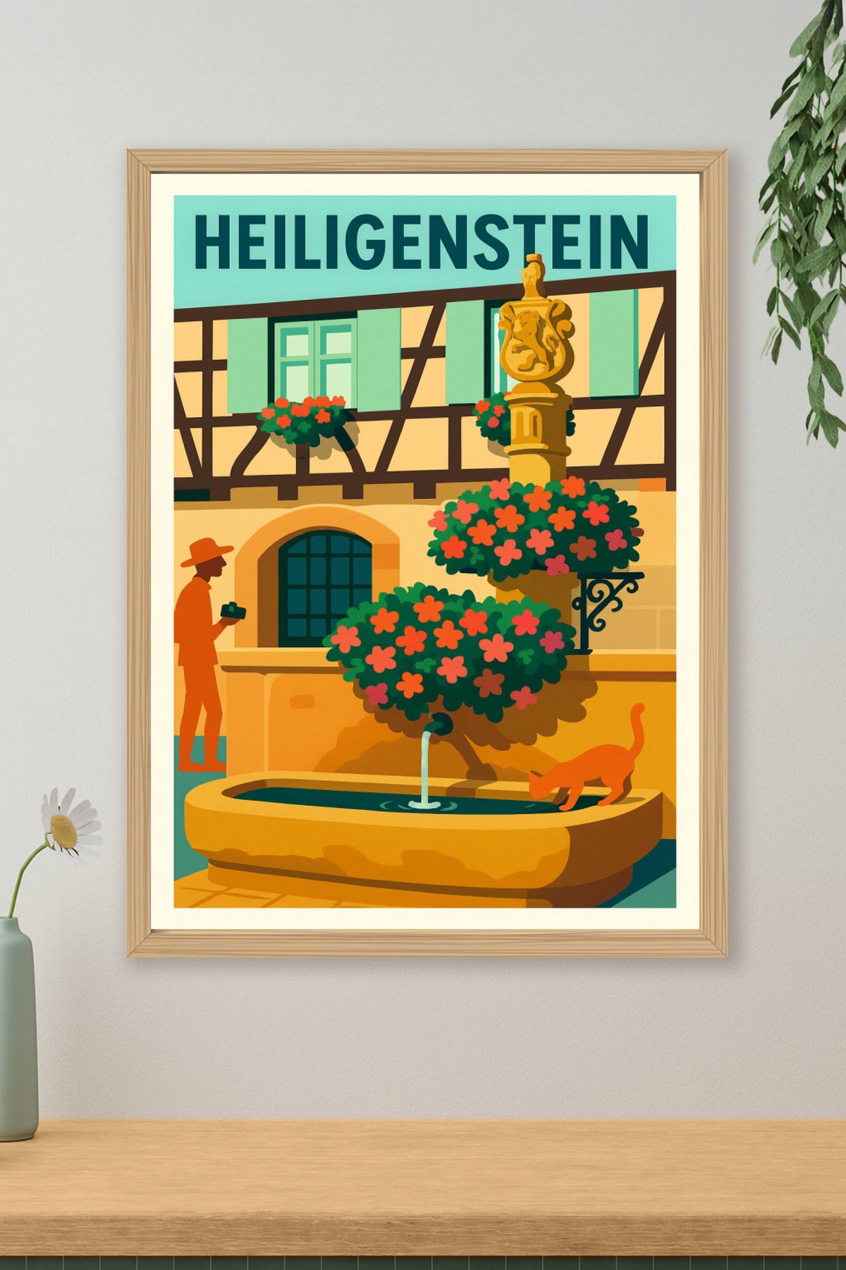 Affiche de Heiligenstein - Charme et sérénité au cœur de l'Alsace