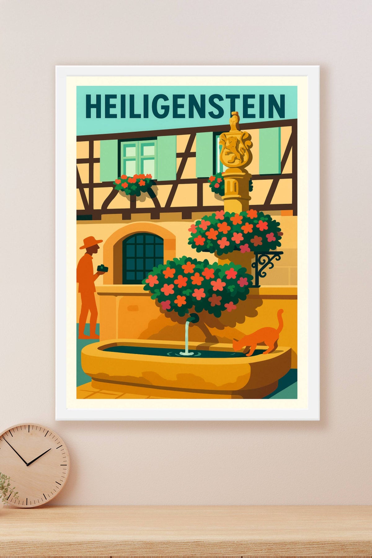 Affiche de Heiligenstein - Charme et sérénité au cœur de l'Alsace