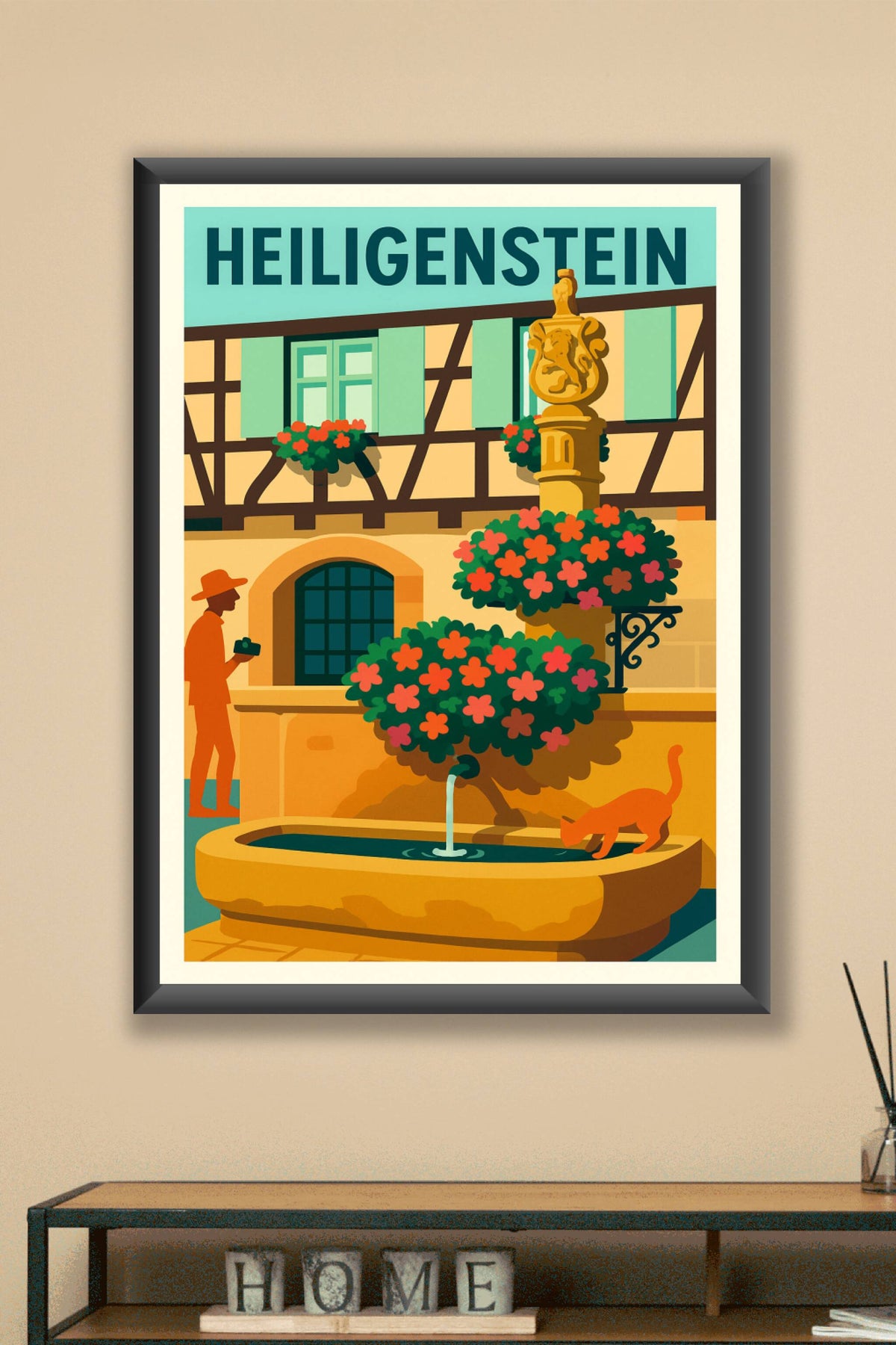 Affiche de Heiligenstein - Charme et sérénité au cœur de l'Alsace