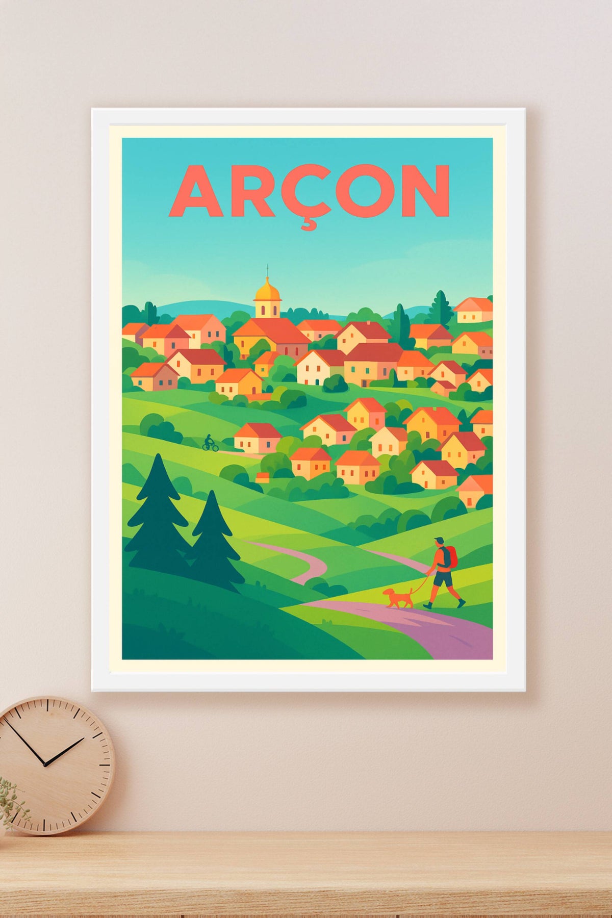 Affiche de Arçon - Charme bucolique au cœur de la nature