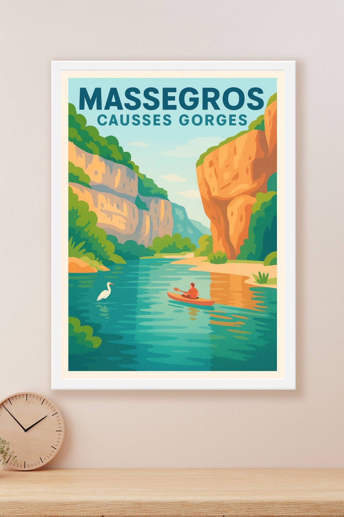 Affiche de Massegros Causses Gorges - Évasion au cœur des paysages naturels