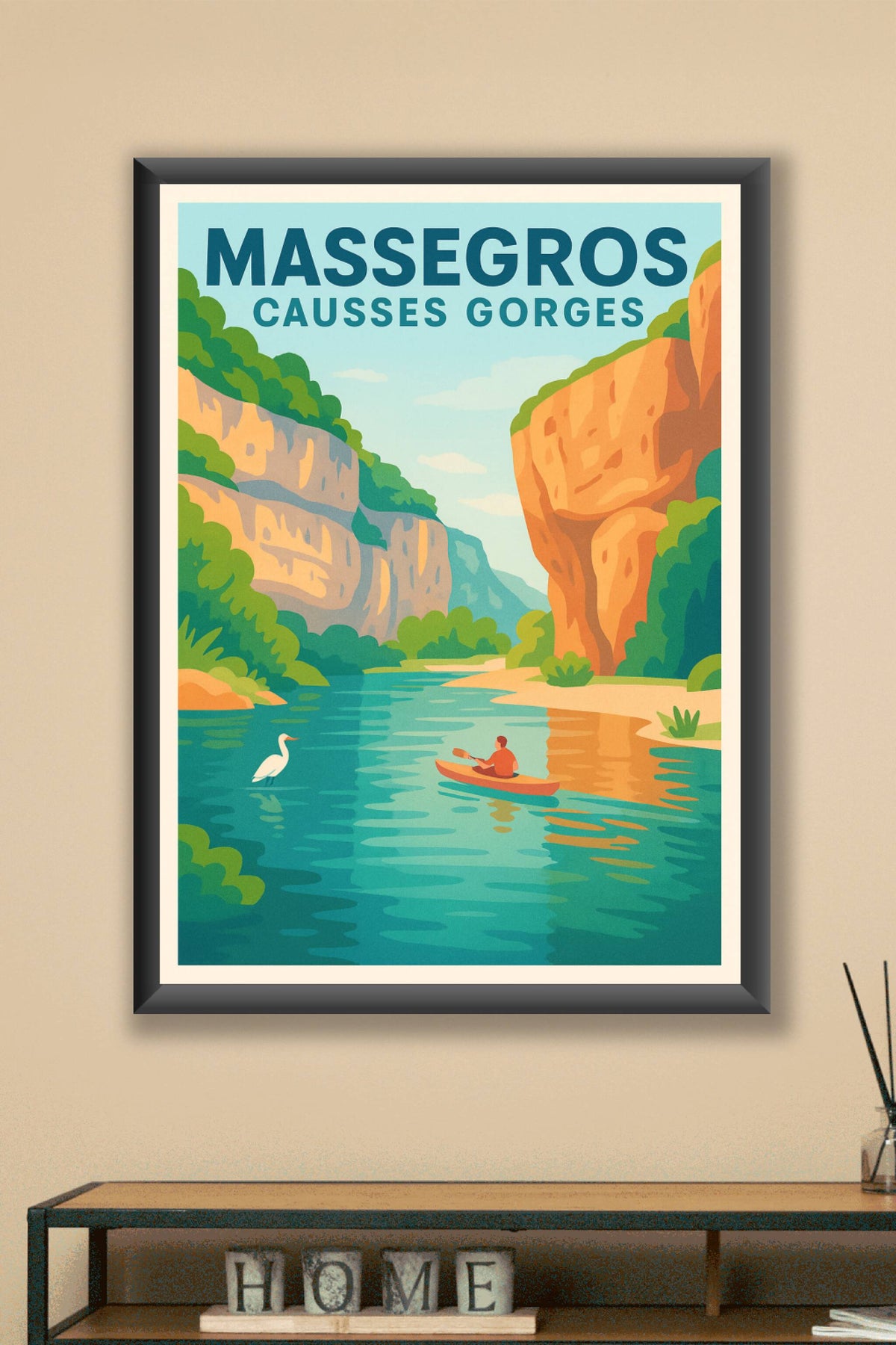 Affiche de Massegros Causses Gorges - Évasion au cœur des paysages naturels