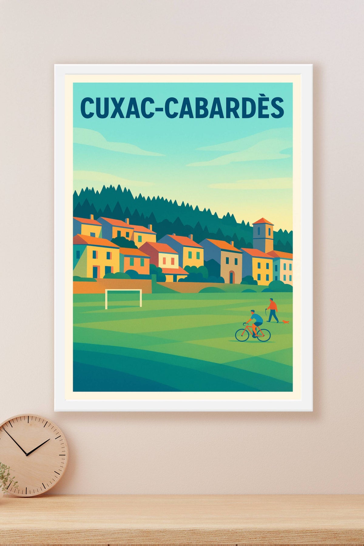 Affiche de Cuxac-Cabardès - Charme villageois et nature apaisante