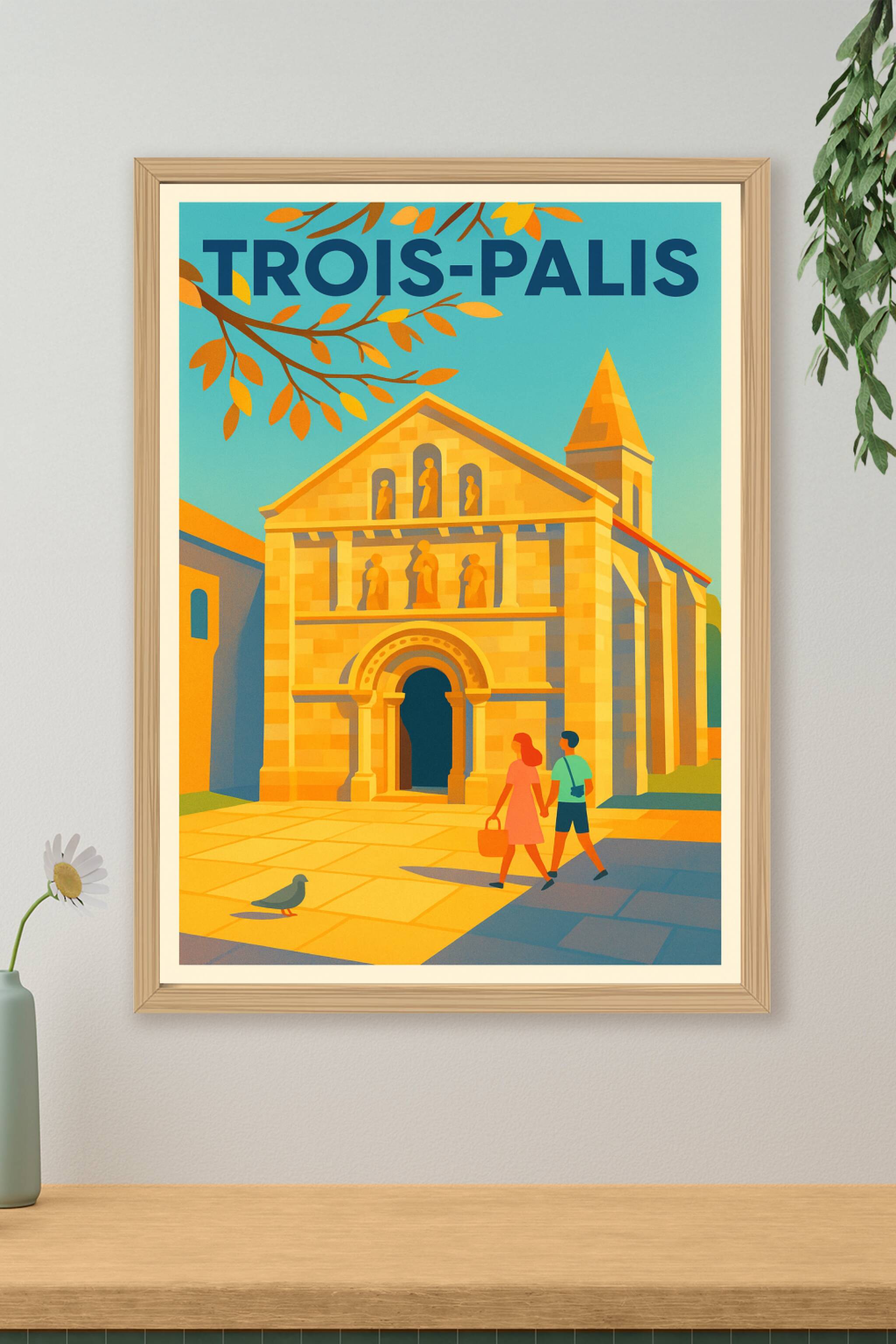 Affiche de Trois-Palis - Charme et histoire au cœur de la Charente