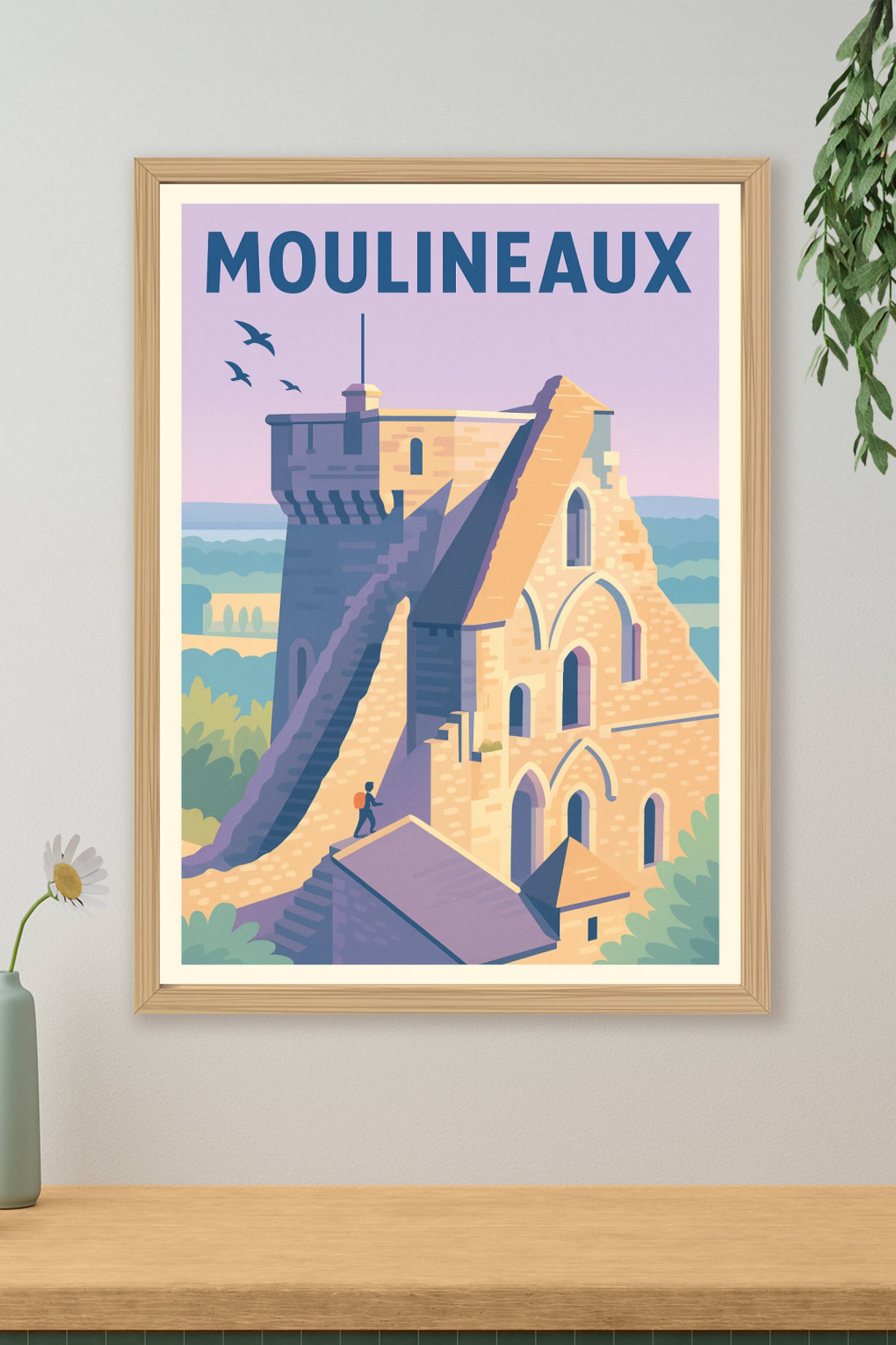 Affiche de Moulineaux - L'âme historique en lumière