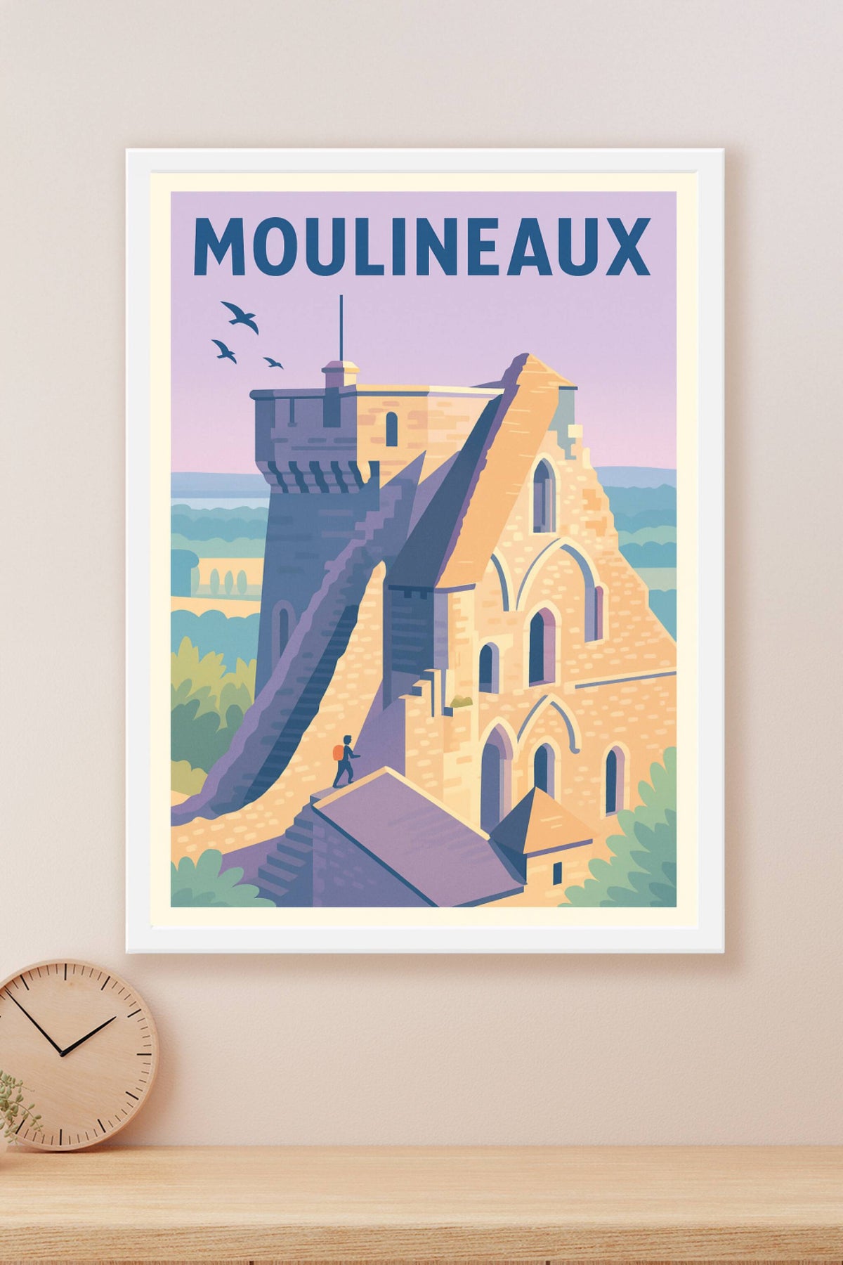 Affiche de Moulineaux - L'âme historique en lumière