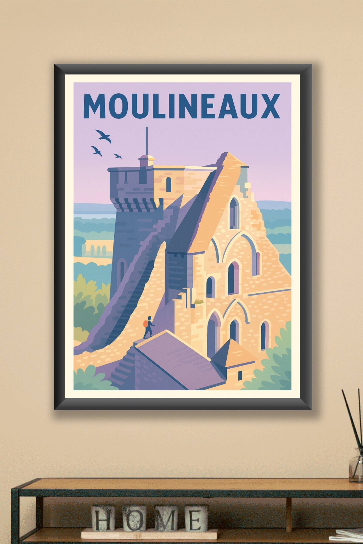 Affiche de Moulineaux - L'âme historique en lumière