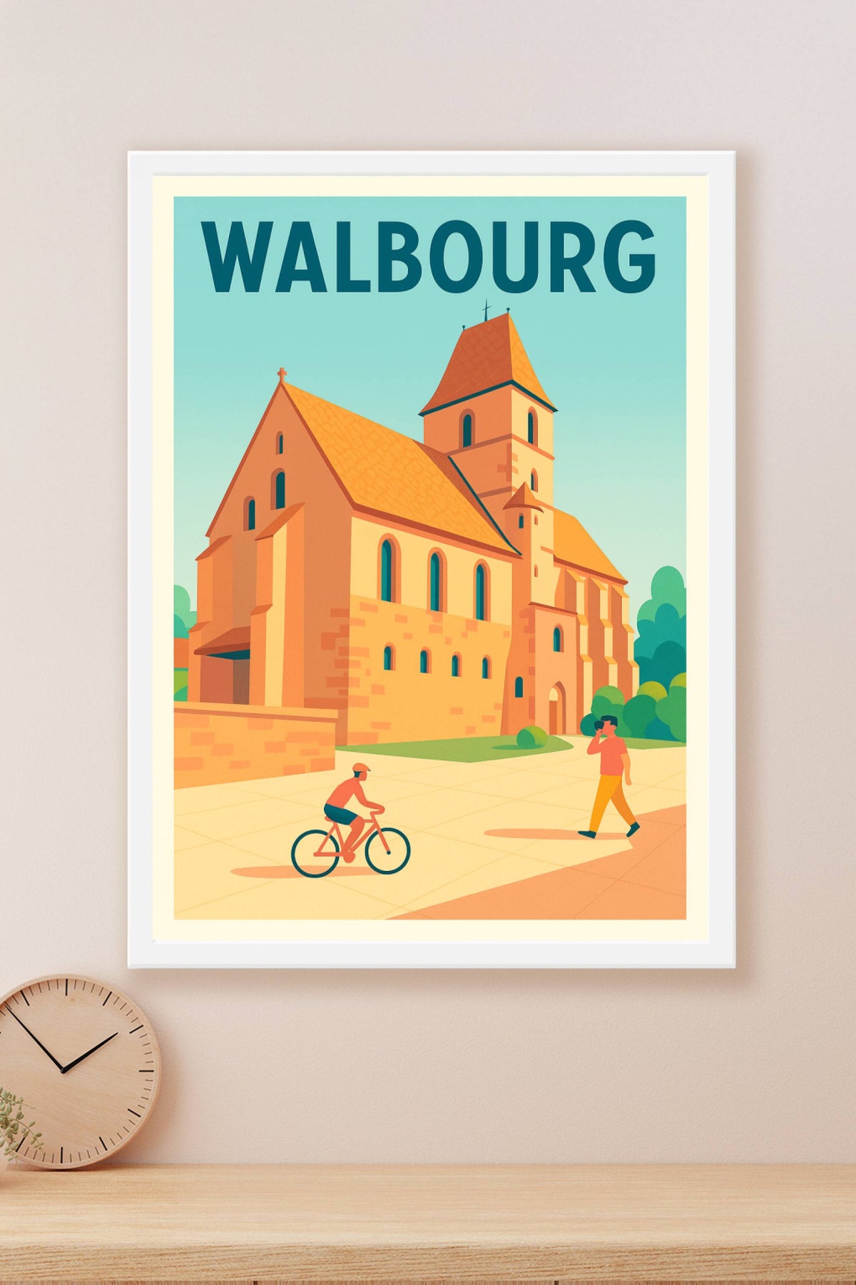 Affiche de Walbourg - Charme et sérénité au cœur de l'Alsace