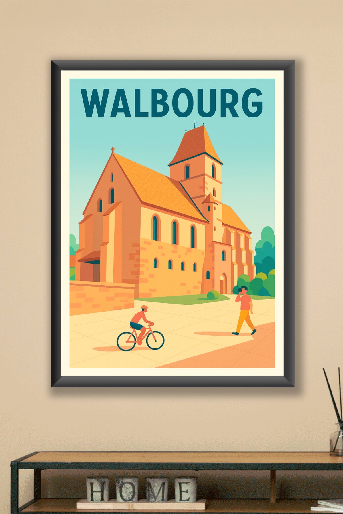 Affiche de Walbourg - Charme et sérénité au cœur de l'Alsace
