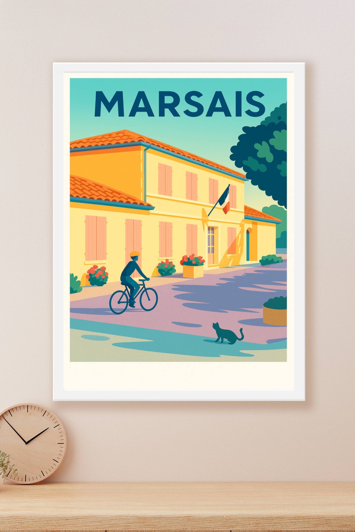 Affiche de Marsais - Charme paisible au cœur du village