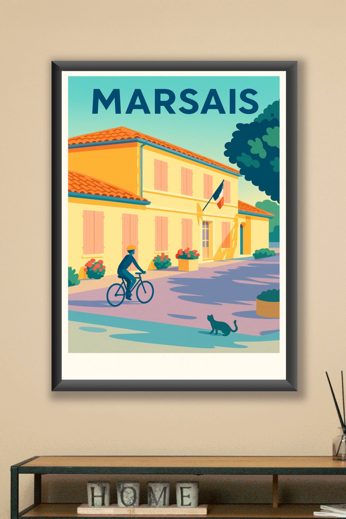 Affiche de Marsais - Charme paisible au cœur du village