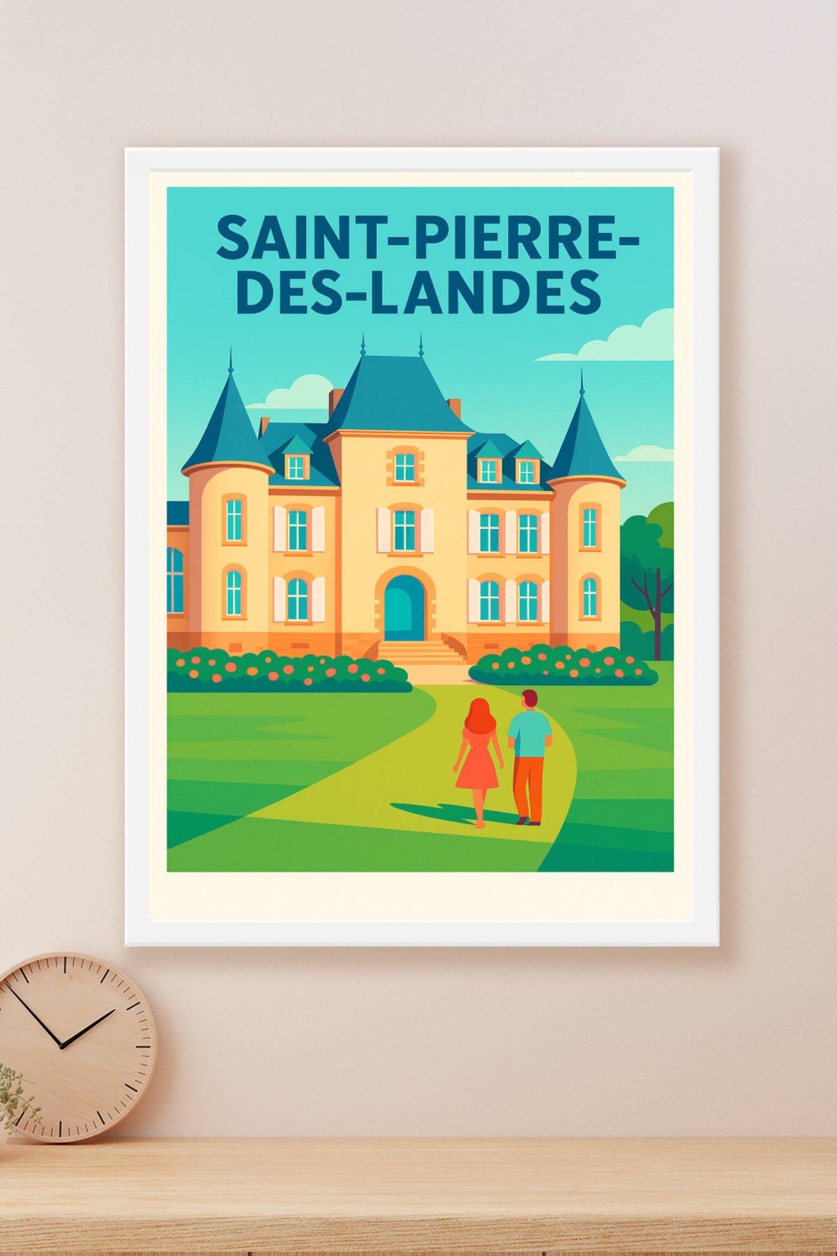 Affiche de Saint-Pierre-des-Landes - Élégance et charme à la campagne