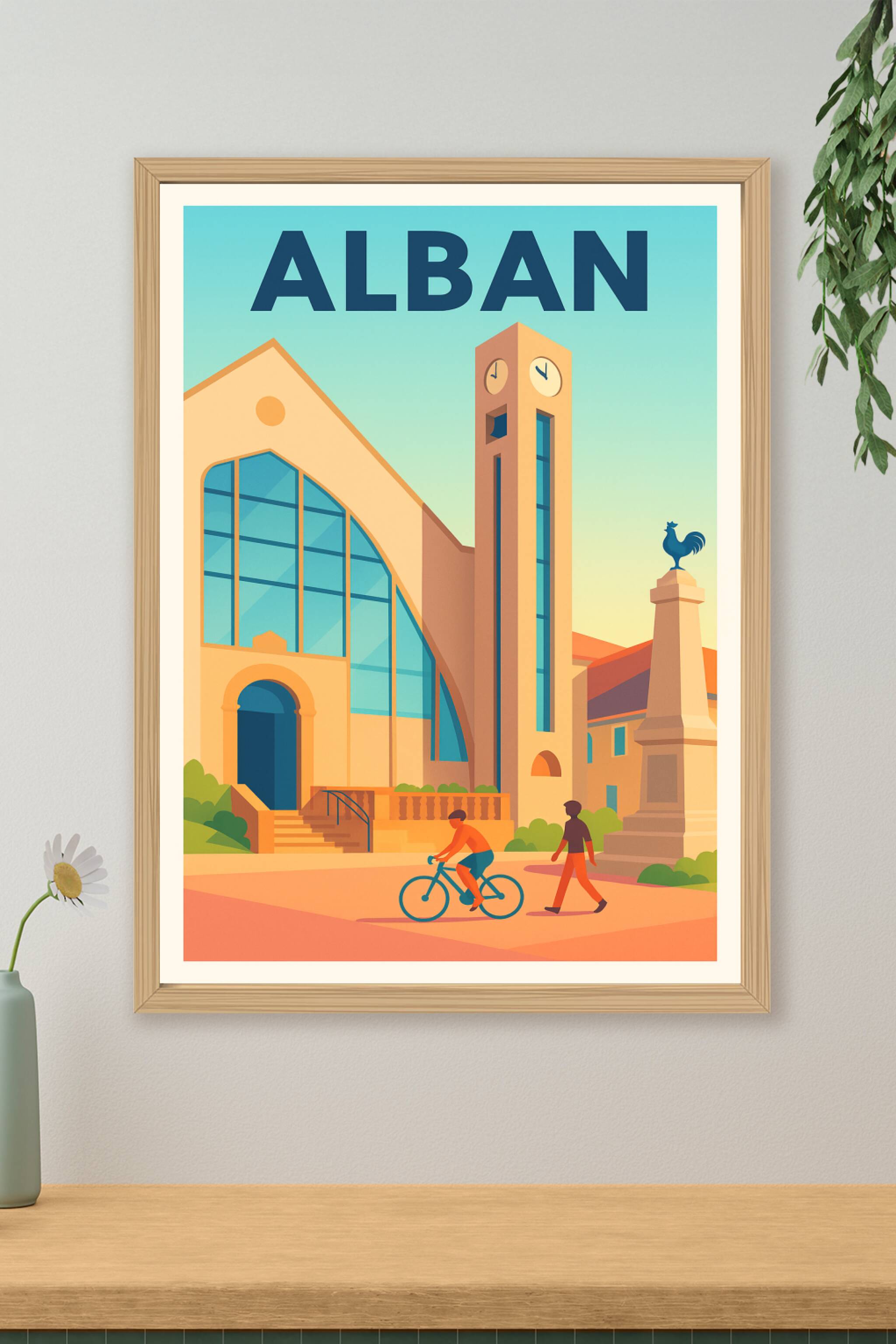 Affiche de Alban - Harmonie urbaine et douceur de vivre