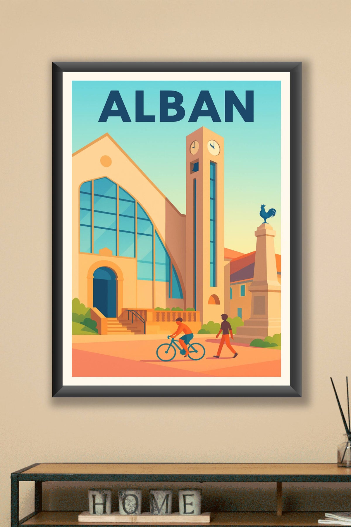 Affiche de Alban - Harmonie urbaine et douceur de vivre