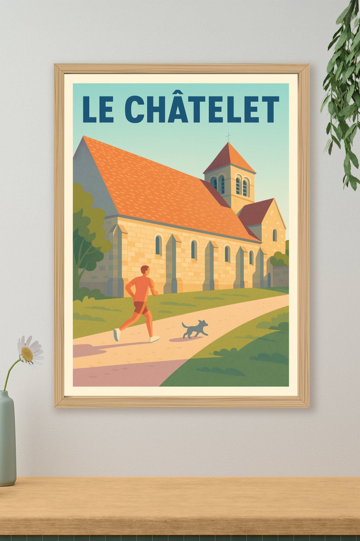Affiche de Le Châtelet - Charme bucolique et sérénité