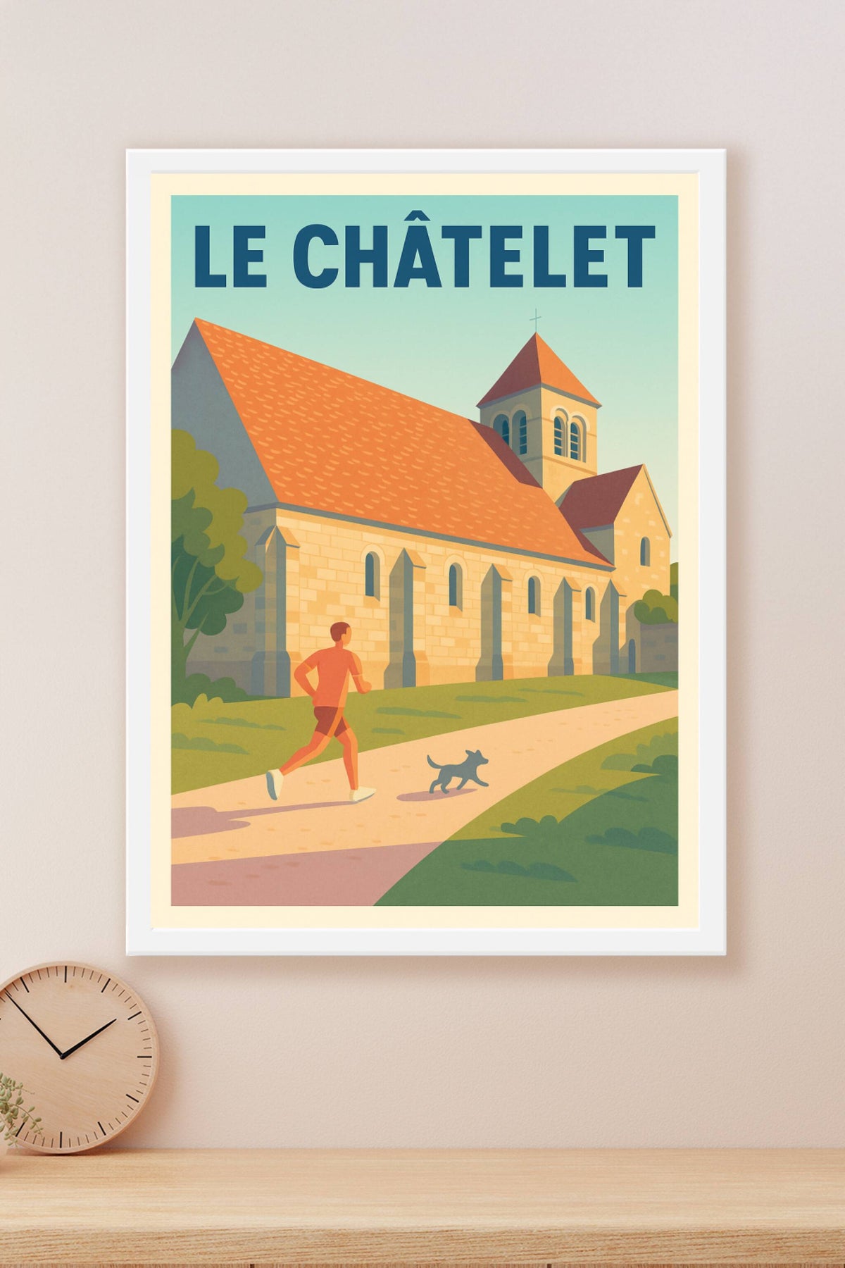 Affiche de Le Châtelet - Charme bucolique et sérénité
