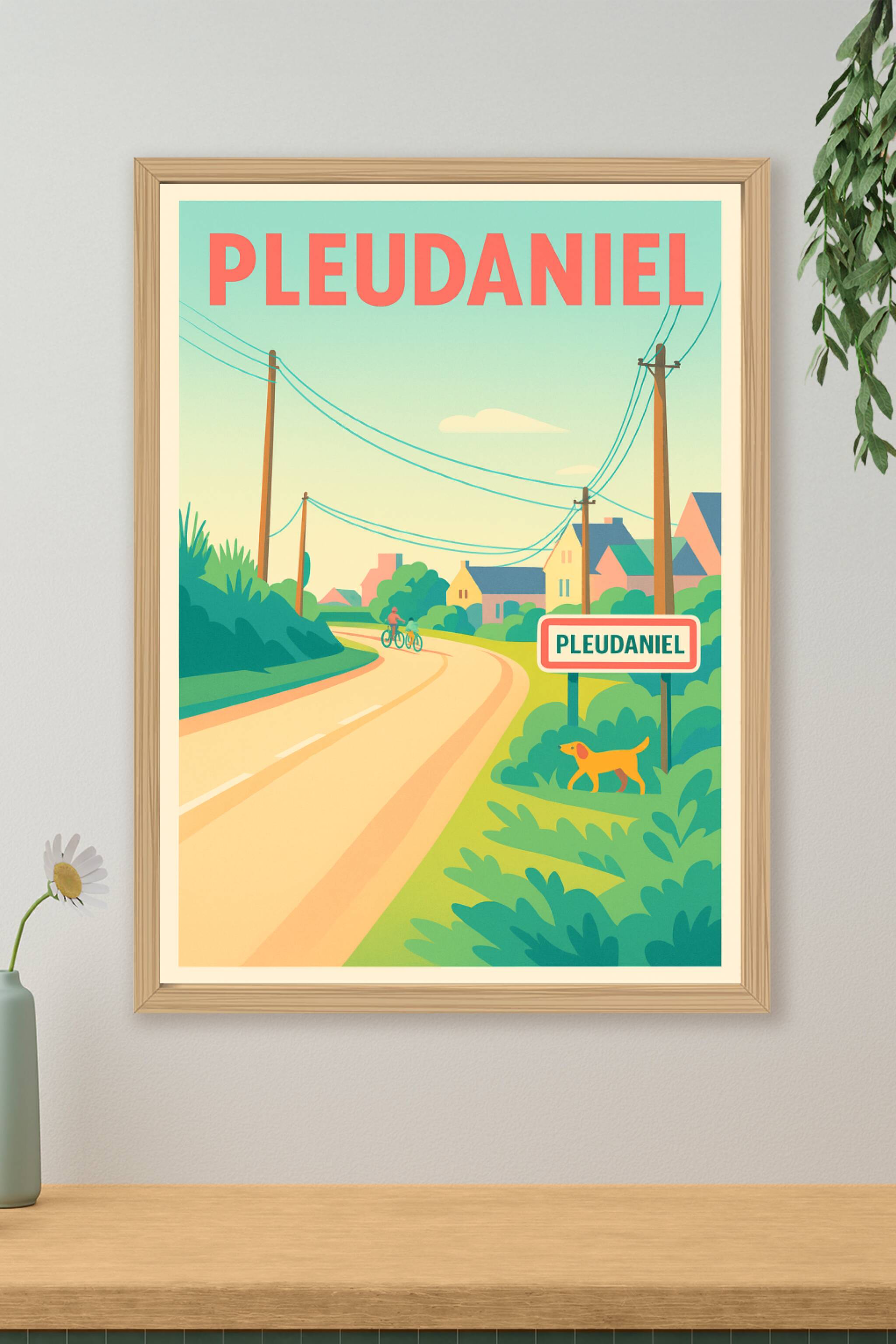 Affiche de Pleudaniel - Une échappée paisible en Bretagne
