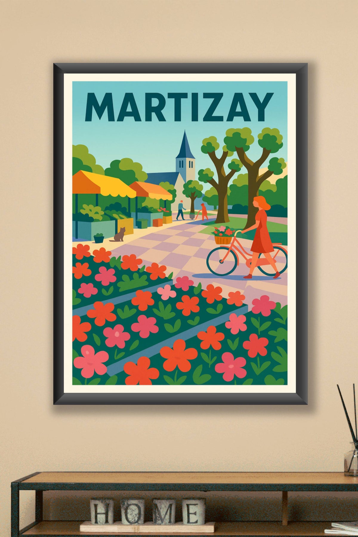 Affiche de Martizay - Harmonie bucolique au cœur du village